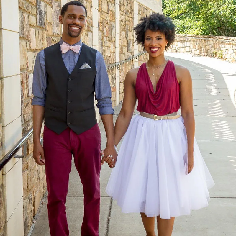 Тюлевая плиссированная юбка с завышенной талией