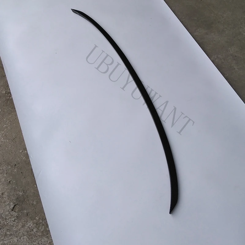 Внешний задний спойлер из углеродного волокна багажник украшение для багажника