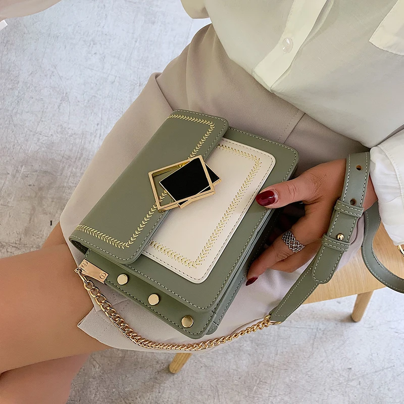 Женская сумка новая Корейская версия модная через плечо для женщин мессенджер на