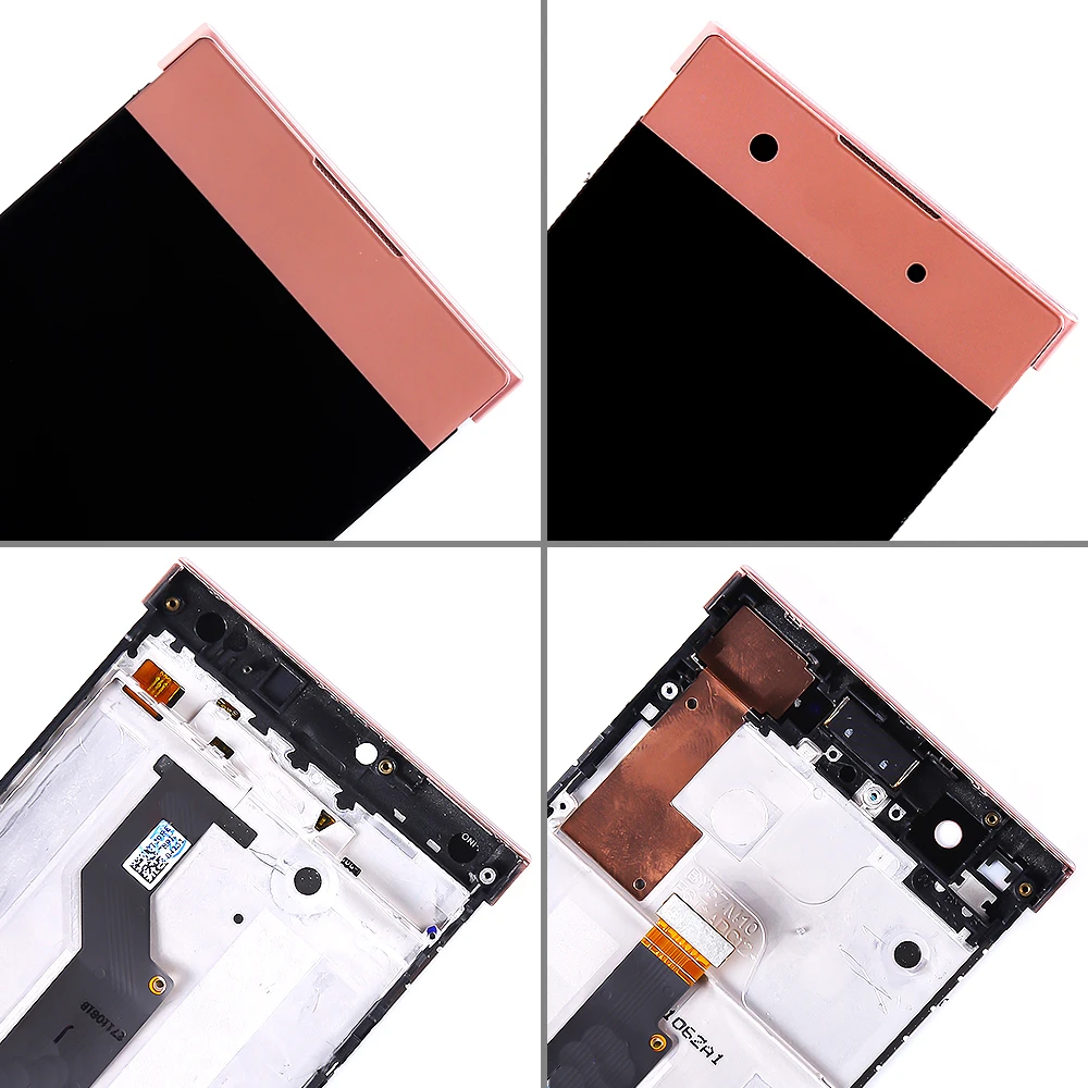ЖК дисплей с сенсорным экраном и дигитайзером рамкой для Sony XA1 G3121 G3112 G3125 G3116 G3123
