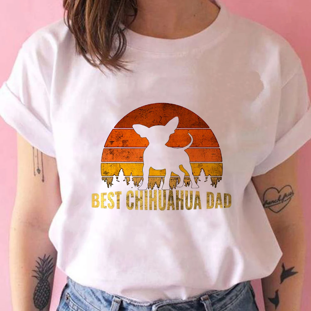 Базовые Женские футболки для папы 90-х годов одежда лучшей собаки хипстерская