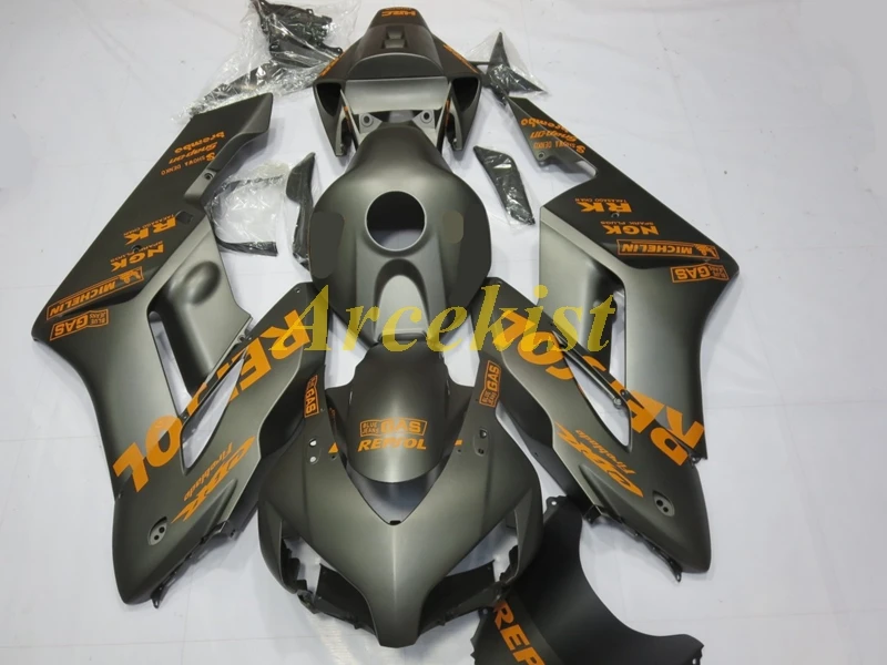 

Injection Mold New ABS Full Fairings Kit fit for HONDA CBR1000RR 1000RR 2004 2005 04 05 Bodywork set Custom Free Orange black