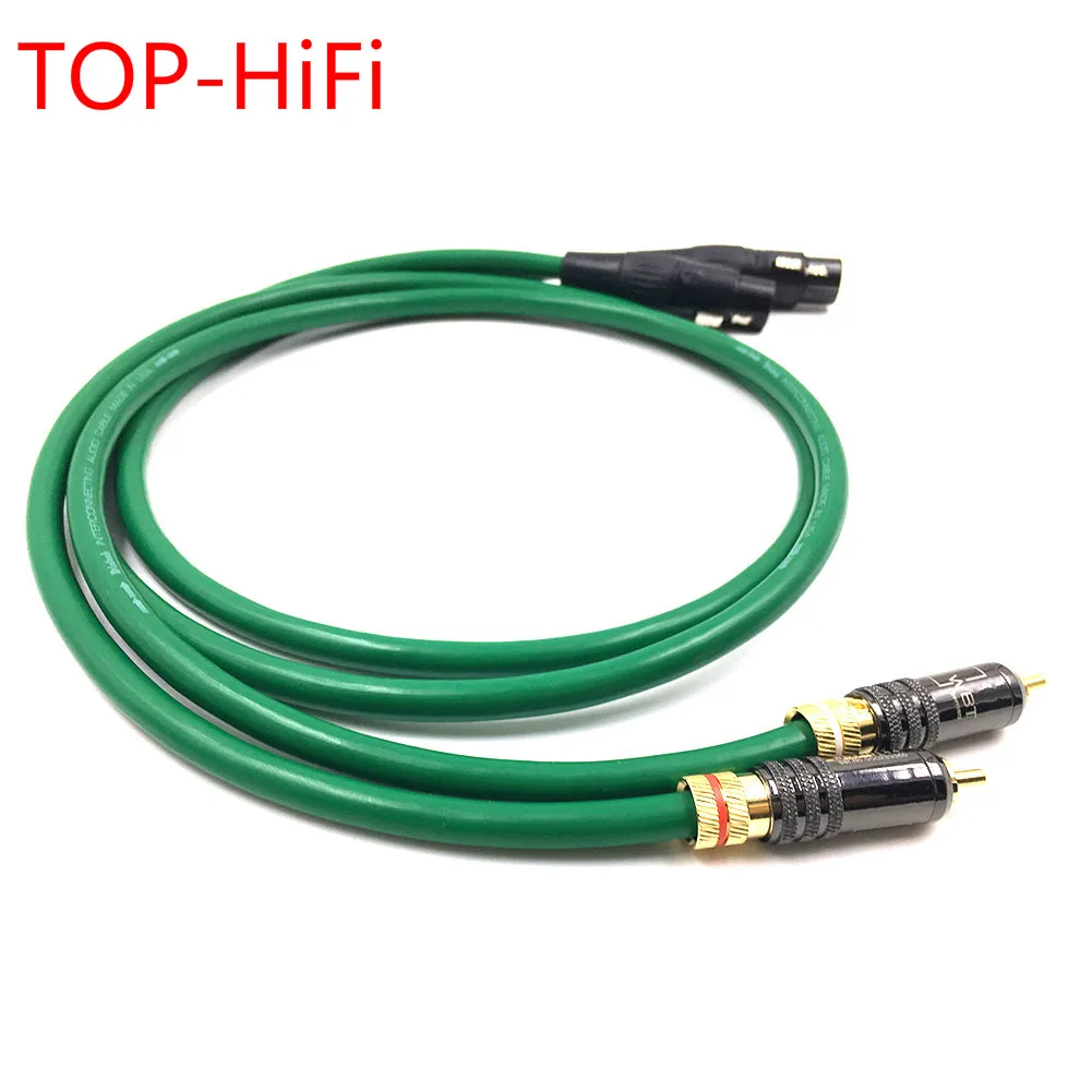 Топ-Hi-Fi пара Type-WBT-0144 RCA к XLR Сделано в Китае сбалансированный аудио кабель RCA штекер XLR соединительный кабель с Макинтош США-кабель