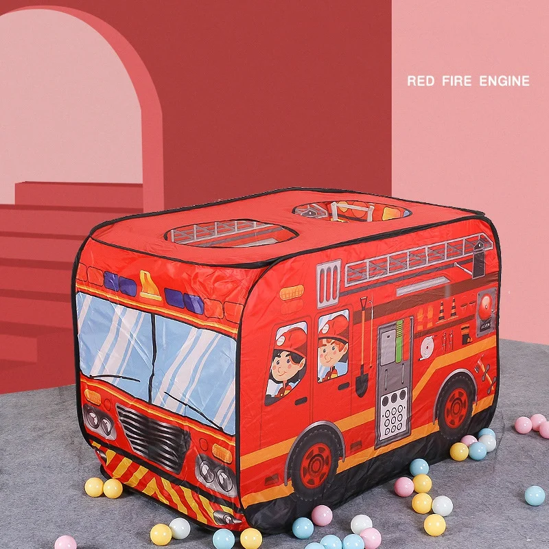 Детская палатка детская игровая игрушка Складной Игровой домик ткань пожарная