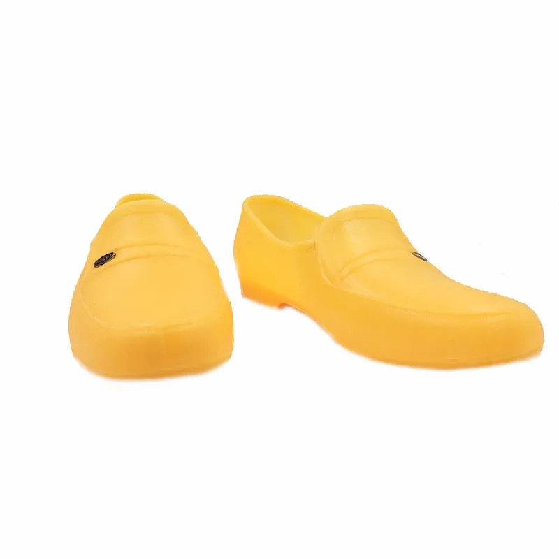 Сапоги Aleafalling мужские водонепроницаемые ПВХ повседневная обувь на плоской