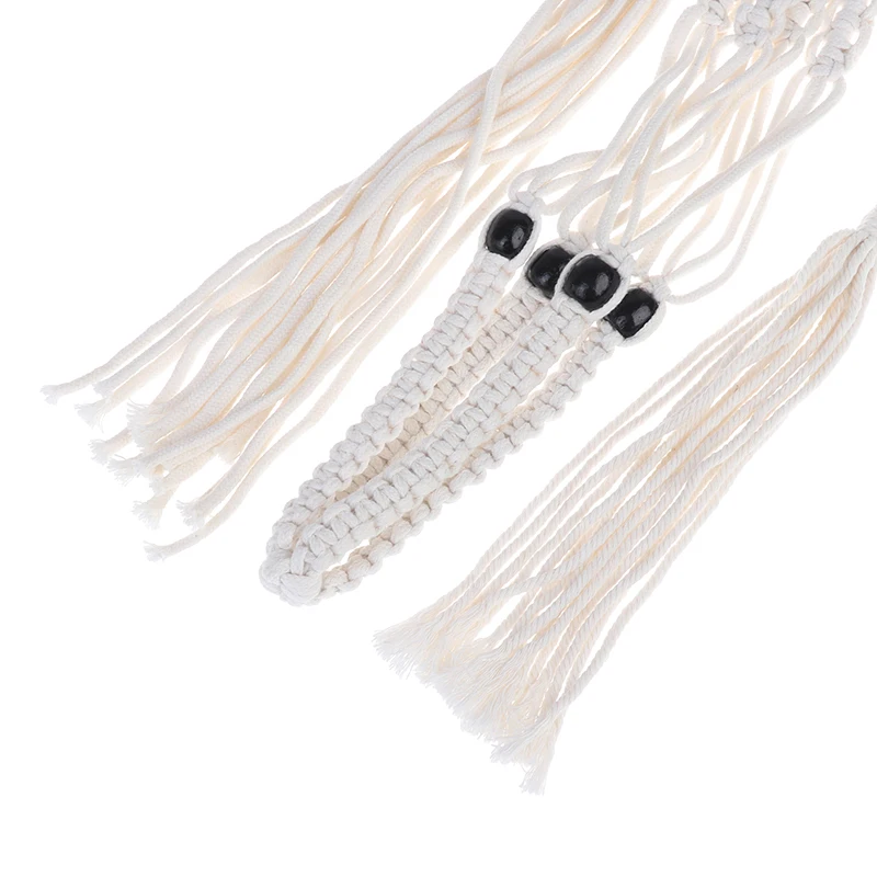 

1pcs Plant Hanger Macrame Flower Pot Plant Holder Basket Jute Rope Braided Craft Indoor Plant Hanger Basket
