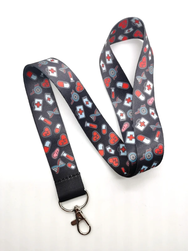 20 pcs Doctors nurse Neck Strap Lanyards Badge Holder Rope Pendant Key Chain | Украшения и аксессуары