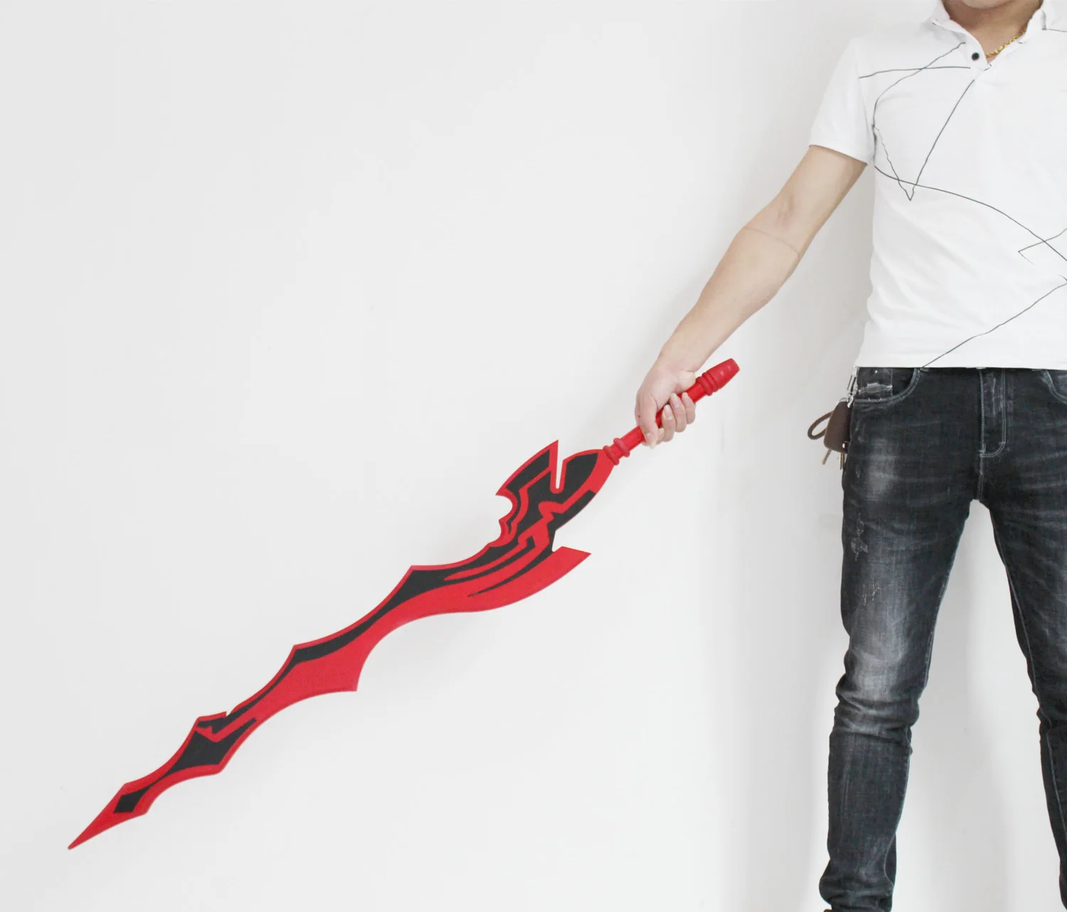Aestus Estus Fate Black Red Saber Cosplay Sword костюм с оружием Props|Реквизит для костюмов| |
