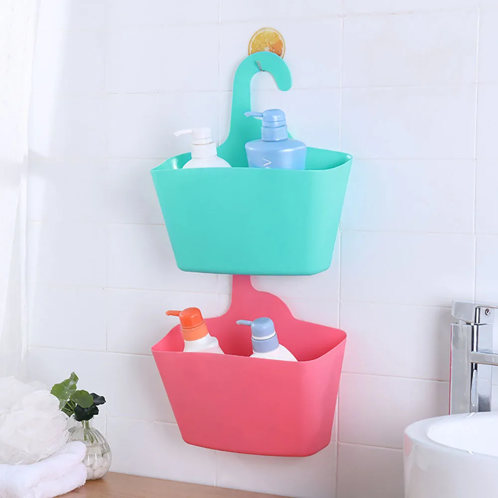 Многофункциональная кухонная ванная настенная корзина для мелочей Органайзер