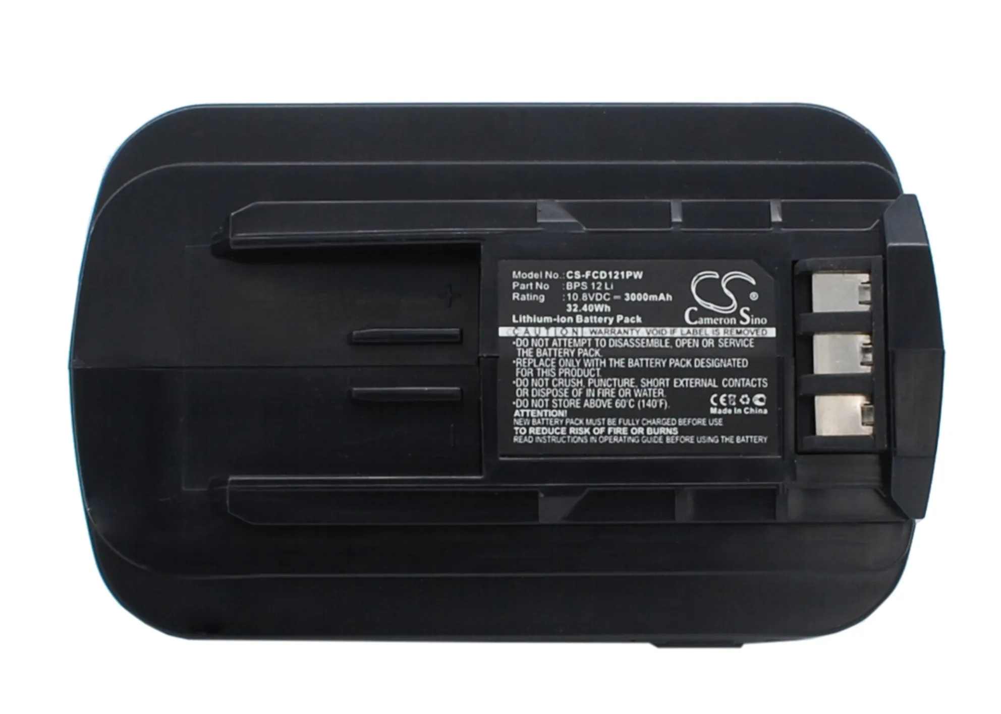 

Cameron Sino 494831 495479 BPS 12 Li Battery for Festool T12+3 Cordless Drill 3000mAh