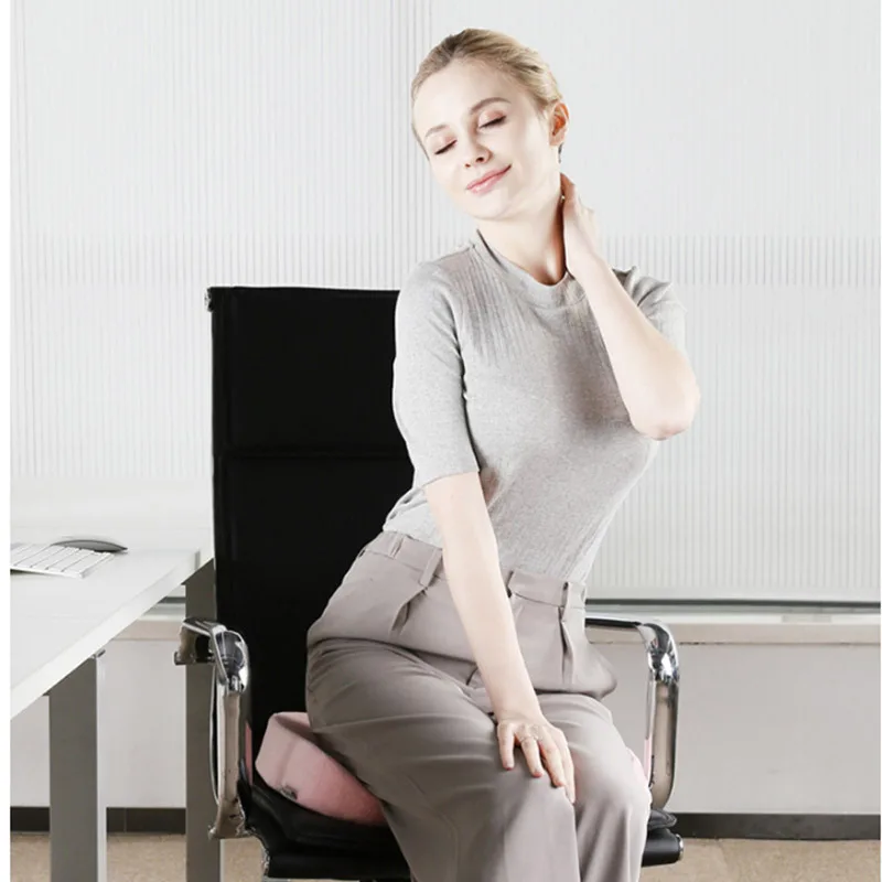 

Travel Breathable Seat Cushion Coccyx Orthopedic Memory Foam Seat Massage Chair Cushion Pad Car Gel Sponge U-Shape Seat Cushion
