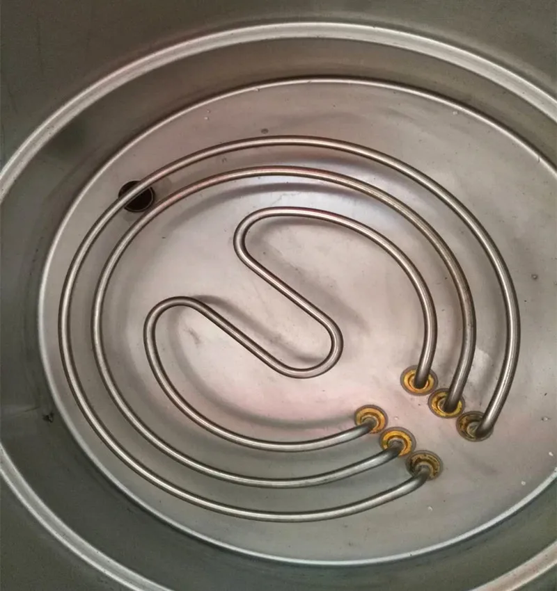 

Isuotuo 9000W 380V SUS304 One Set of Heating Element for Rice Cooker/Noodle Barrel Ring-shape Water Heat Tube 1 SET