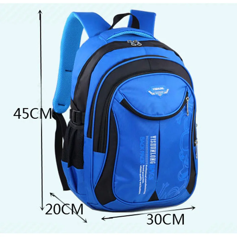 Grade 1-6 children school bags for teenagers boys girls big capacity backpack waterproof satchel kids book bag mochila | Багаж и сумки