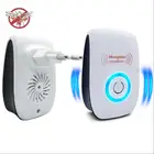 Электронный репеллент от комаров, ультразвуковой, перезаряжаемый, вилка стандарта ЕССША, репеллент от насекомых и вредителей, отпугиватель крыс контроль