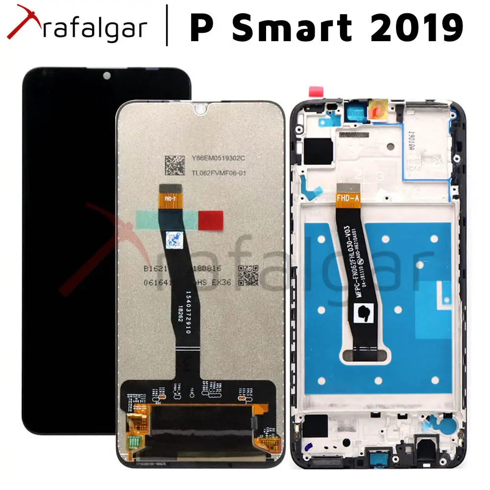ЖК-дисплей для huawei P Smart, сенсорный экран с рамкой P Smart, ЖК-экран POT LX1 LX1AF LX2J LX1RUA LX3