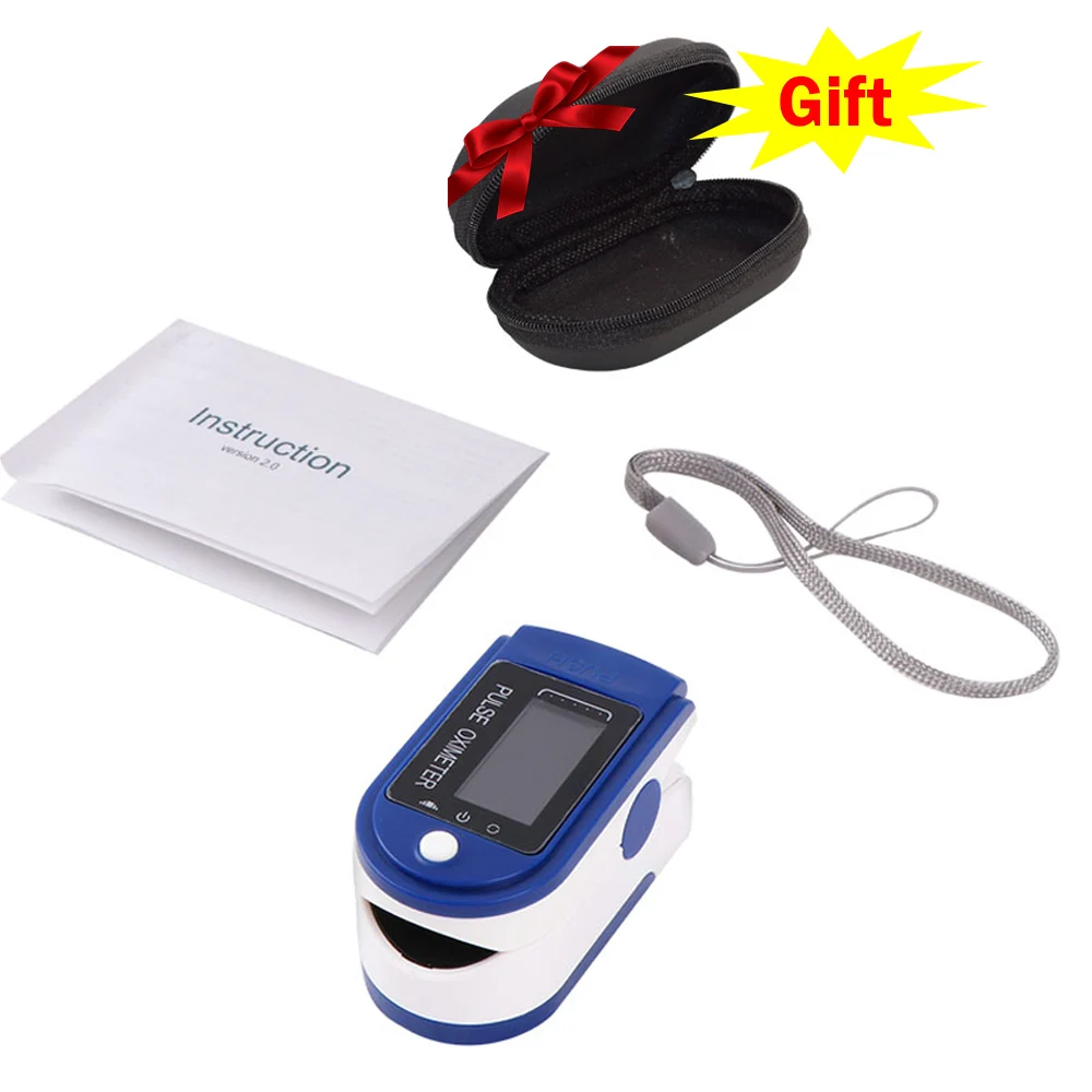 2020 Medical Household Digital Fingertip pulse Oximeter Blood Oxygen Saturation Meter Finger OLED SPO2 PR Monitor health Care