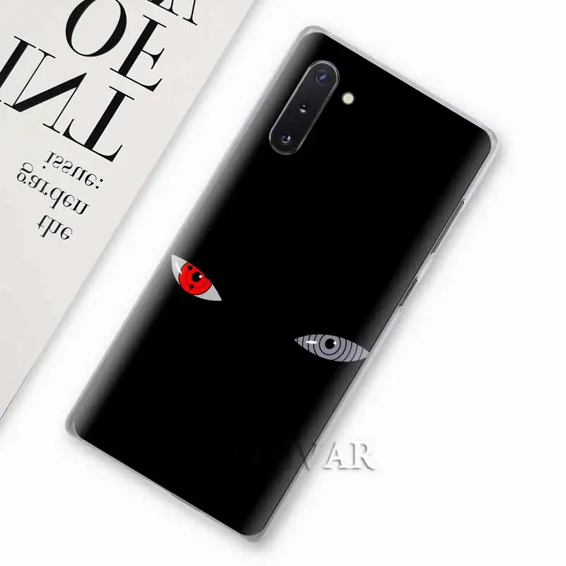 Аниме Наруто минималистичные чехлы для телефонов samsung Galaxy Note 10 S10 Plus 5G S10e A30 A40 A50 A60 A70 M40 жесткий чехол