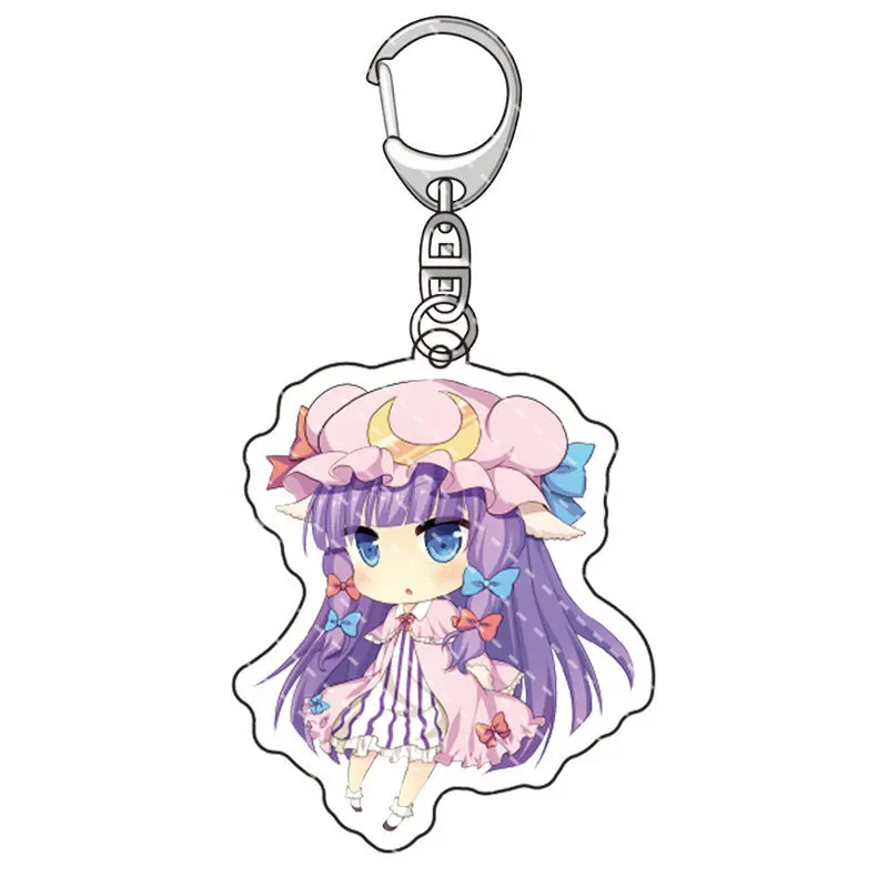 Аниме Touhou Project брелок Hakurei Reimu Kirisame Marisa Flandre Scarlet Remiria Sukareto акриловый Подвеска