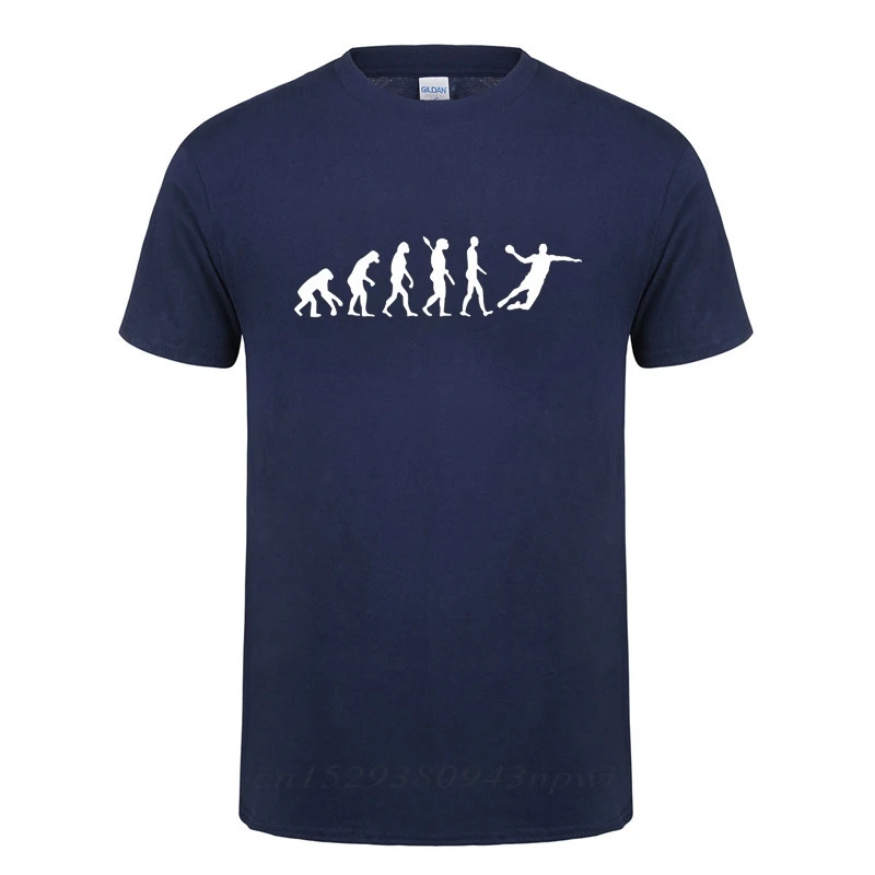 

Evolution Handball T-Shirt Funny Birthday Gift For Men Boyfriend Faddish Vaporwave Short Sleeve O Neck Cotton T Shirt Tshirt