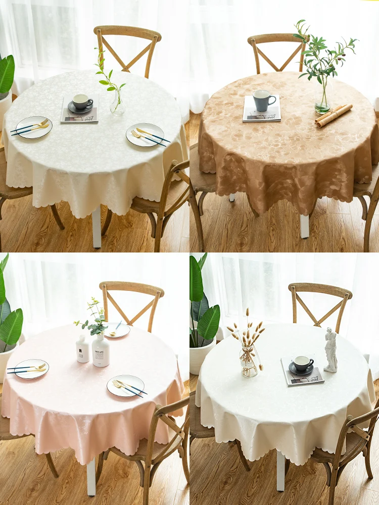 

European style waterproof, oil proof, hot proof and wash free tablecloth
