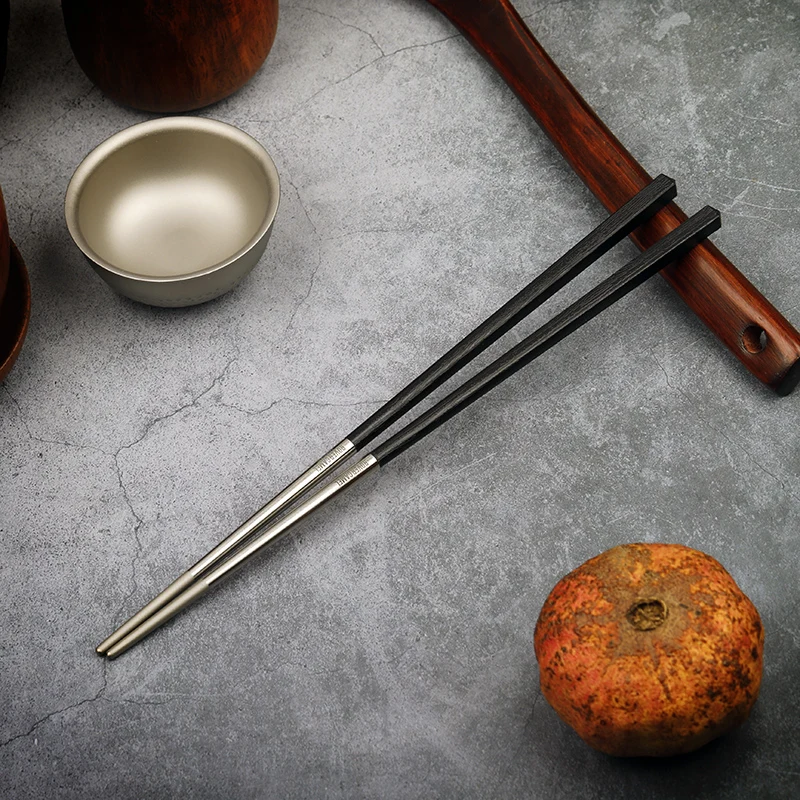 Палочки для еды из чистого титана и углеродного волокна Rover палочки экологически