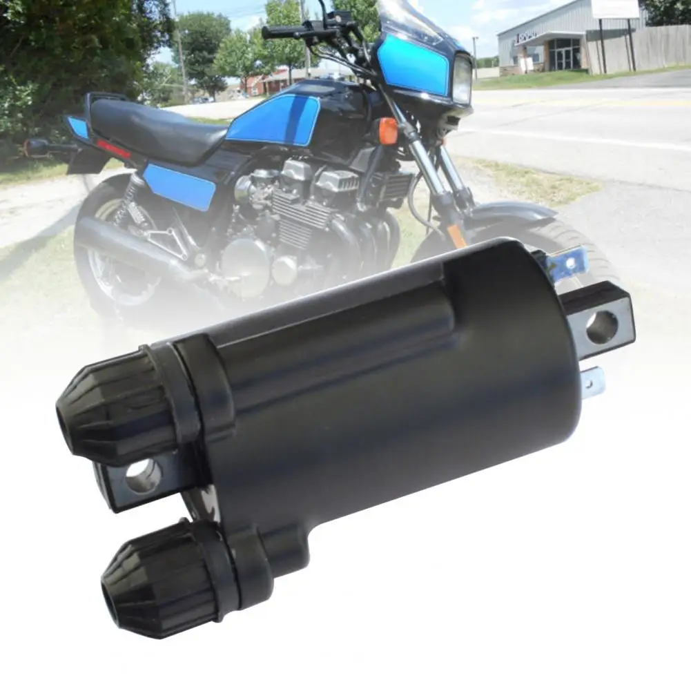

Compact Practical Motorcycle Ignition Spark Coil 30500-422-003 Black Ignition Coil Stable Performance