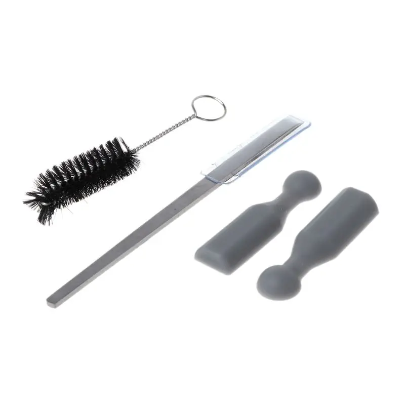 1 комплект силиконовая Анальная пробка щеточка для чистки лезвий инструменты