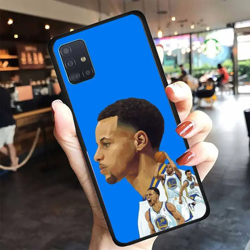 

Stephen Curry 30 basketball Phone Case For Samsung A50 A51 A71 A12 A72 A52 A32 A02 A20E A31 A40 A70 A80 smart Fundas coque