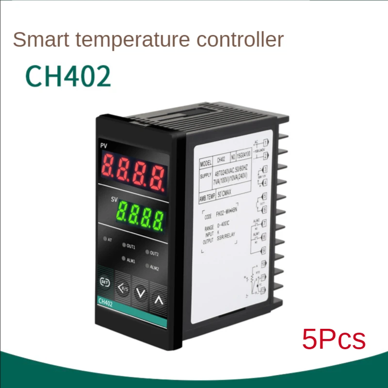

5-PCS Ch402 Zhilong thermostat SSR adjustable temperature controller switch intelligent temperature controller