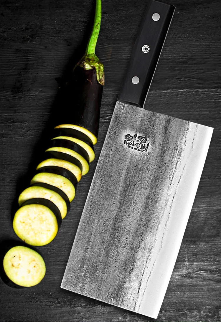 Нож Tang кухонный нож домашний для нарезки старомодный специальный Сверхбыстрый и