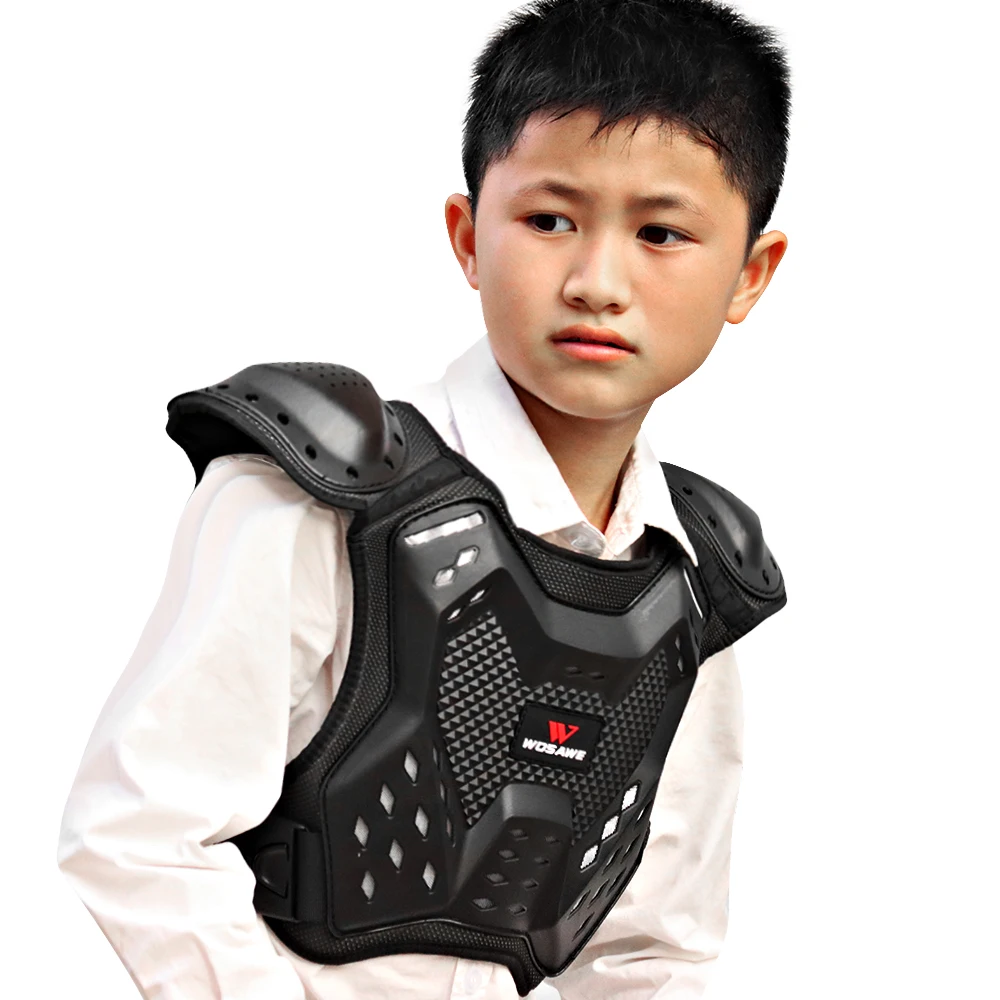 Детский мотоциклетный жилет с защитой позвоночника от детей 4-10 лет | Автомобили и