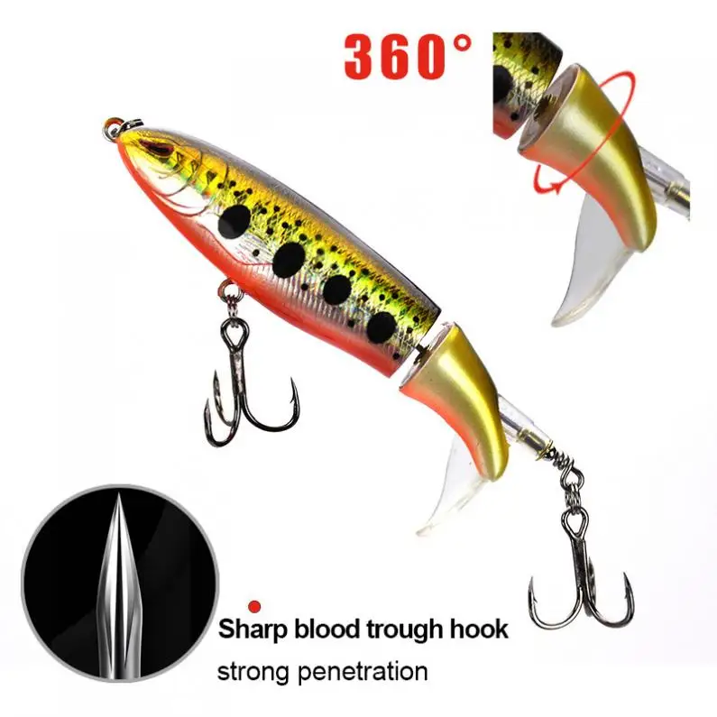 9 см 13 г воблер приманка для водной рыбалки искусственная мягкий вращающийся
