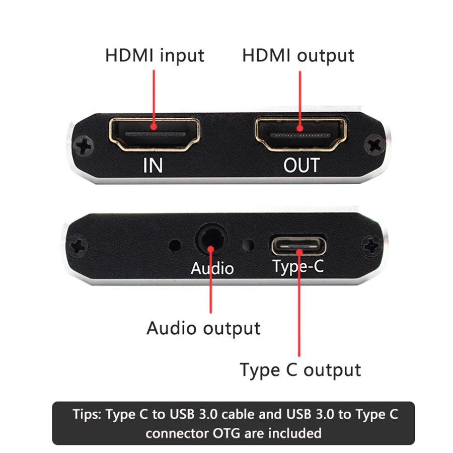 Wiistar USB карта видеозахвата HDMI к устройство захвата видео рекордер для PS4 DVD Камера