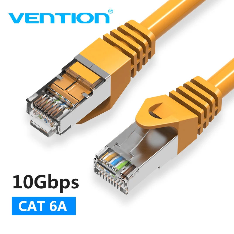 Ethernet-кабель Vention Cat6A патч-корд RJ45 для компьютера маршрутизатора ноутбука |