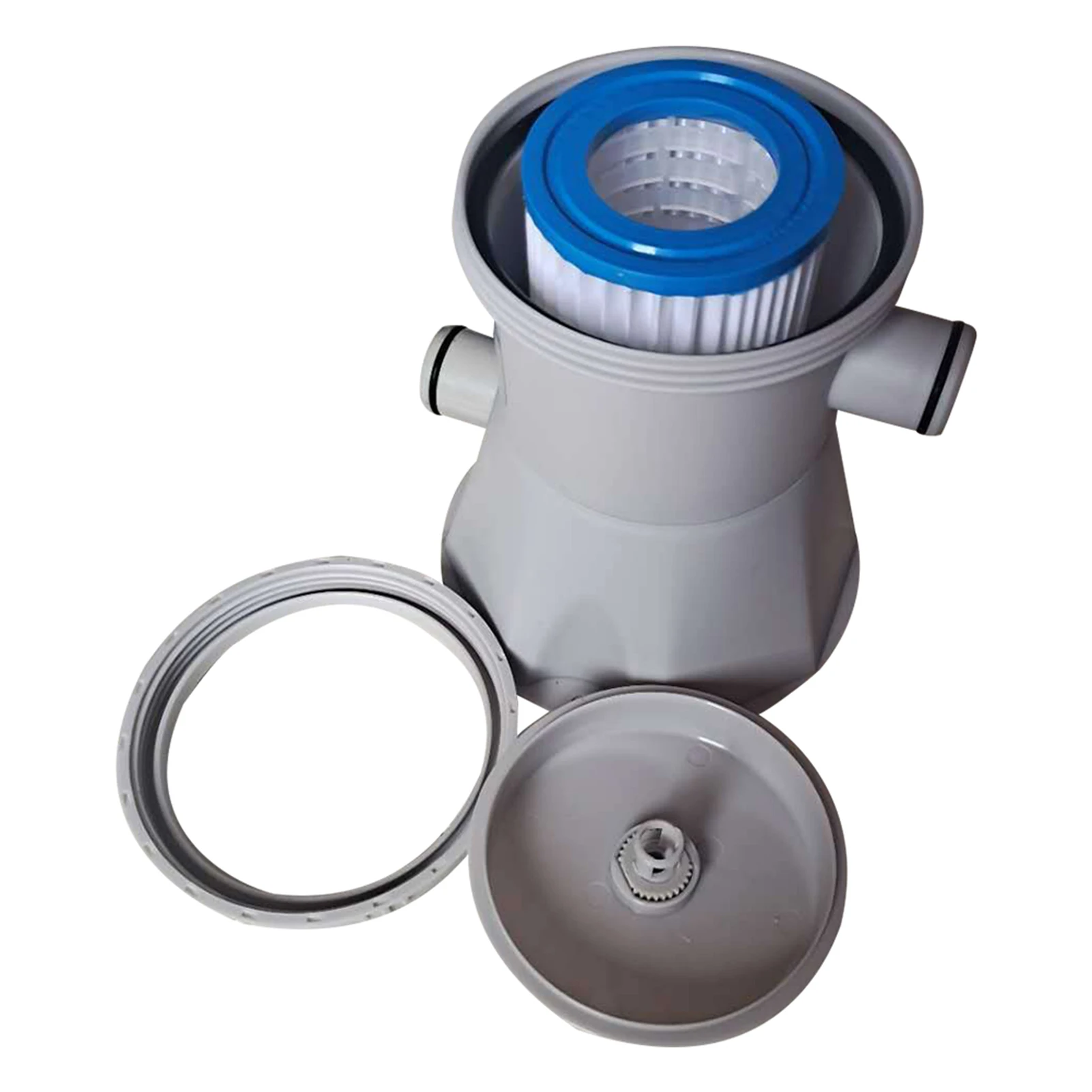 

15W 220-240V Electric Swimming Pool Filter Pump Plastic Durable Clear Cartridge Circulation Filter Pump for Above Ground Pools
