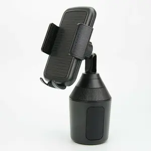 flexible phone holder practical stable gps easy install car mount universal simple cup holder cradle stands adjustable angle free global shipping
