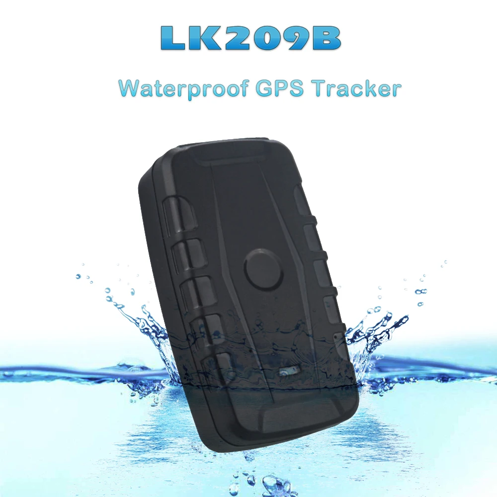 Автомобильный gps трекер LK209B локатор GSM GPRS 120 дней в режиме ожидания мощный магнит