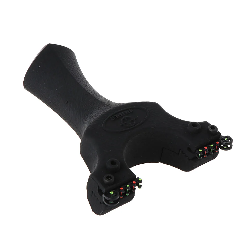 Рогатка смолы ручной катапульты охоты на открытом воздухе съемки без резиновой