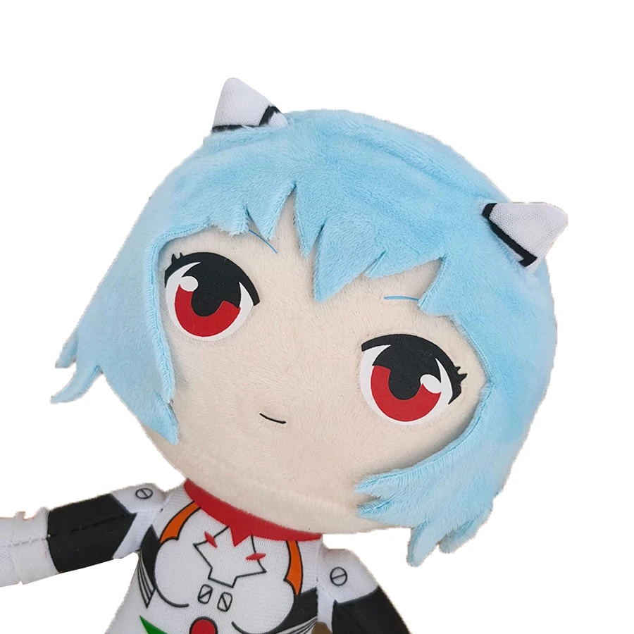 

22CM Rei Plush Toys Doll Kawaii Rei Plush Anime Stuffed Plush Toys Christmas Birthday Gift For Kids Cute Plush Toy