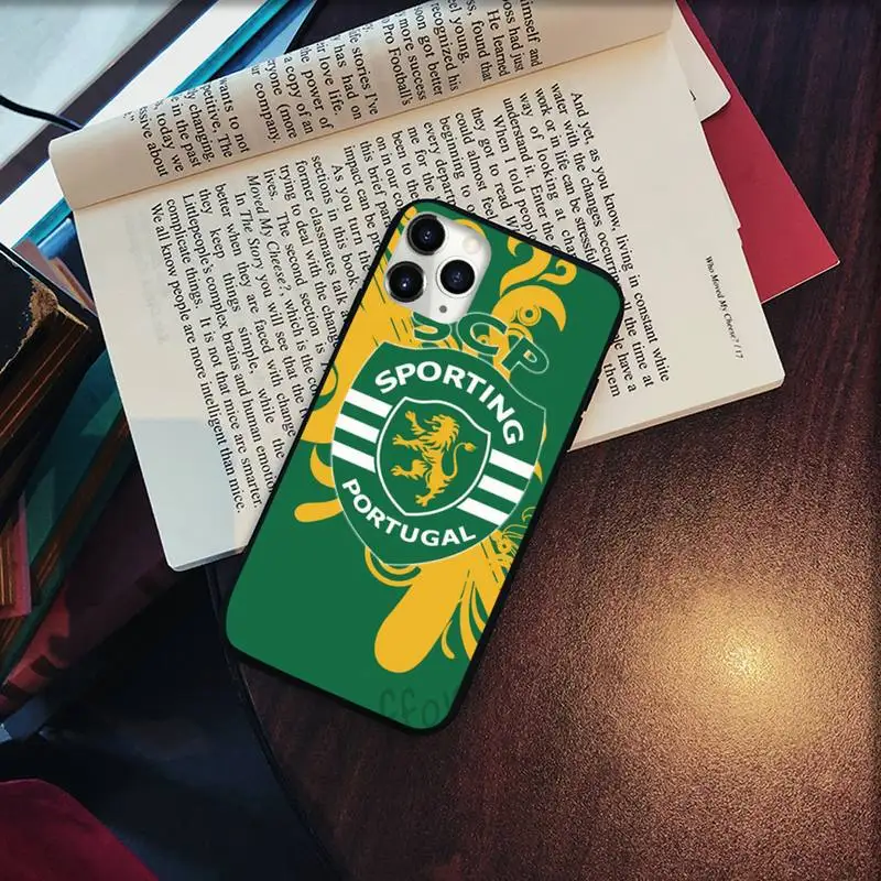 

design Sporting Portugal phone case for iPhone 11 12 pro XS MAX 8 7 6 6S Plus X 5S SE 2020 XR Soft silicone