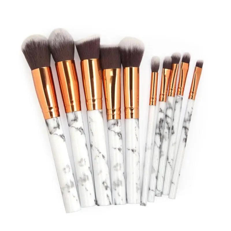 

10PCS Makeup Brushes Set Eye Shadow Foundation Powder Eyeliner Eyelash Lip Make Up Brush Cosmetic Beauty Tool Kit Maquiagem