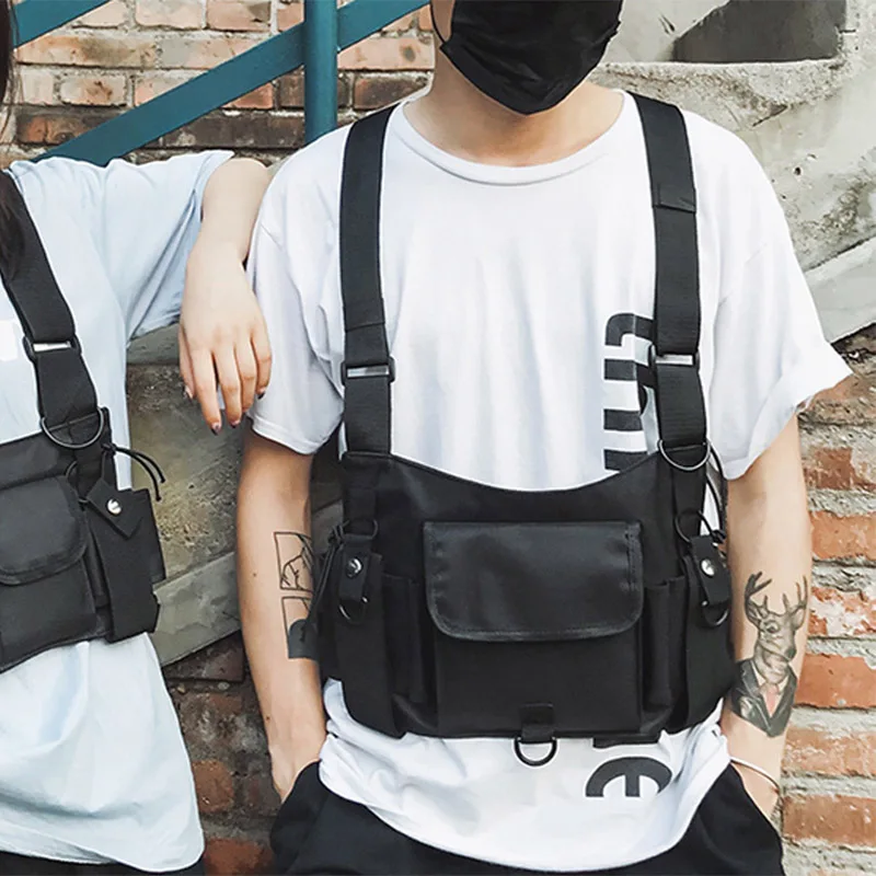 Мужская нагрудная Сумка жилет Tide многофункциональная тактическая уличная