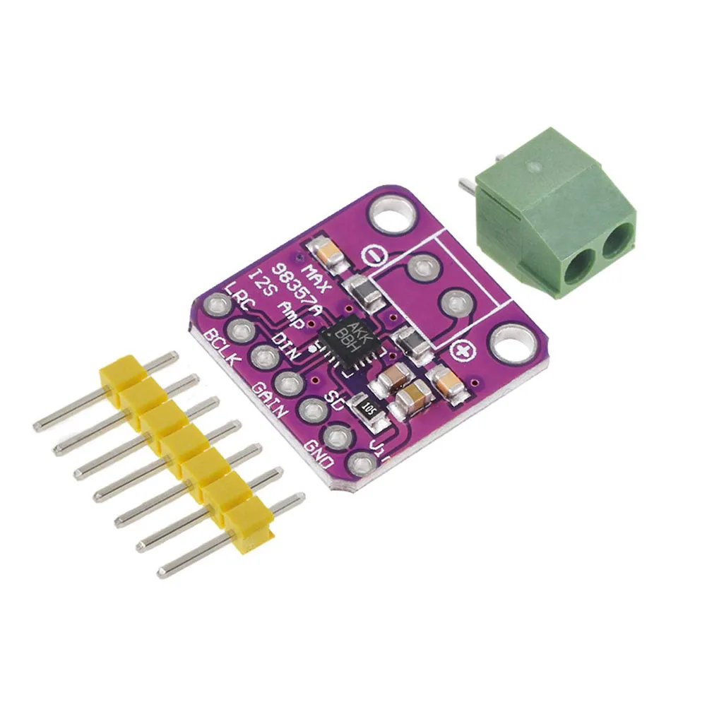 MAX98357 I2S безfilterless Plug-and-Play маленький звуковой пробой интерфейс аудио усилитель