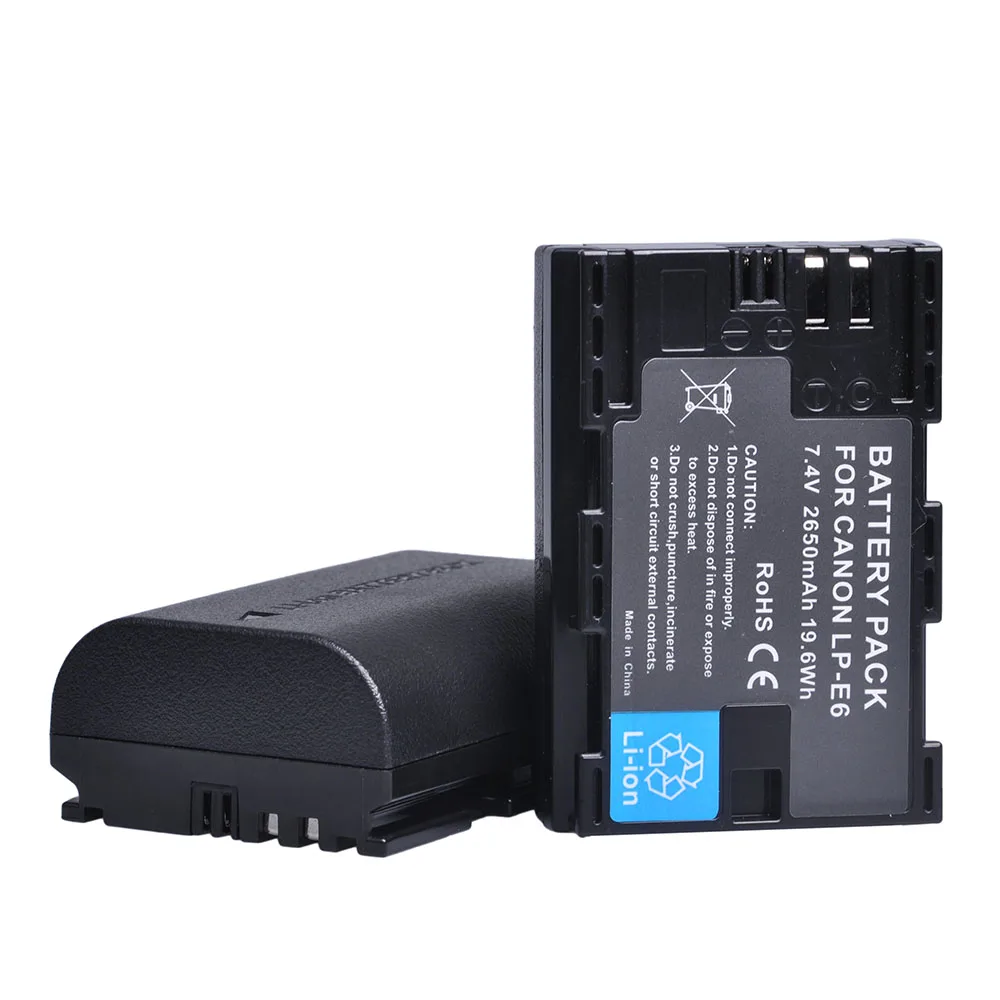 LP E6 LPE6 LP-E6 E6N батарея для камеры Canon EOS 5DS R 5D Mark II III 6D 7D 80D | Электроника