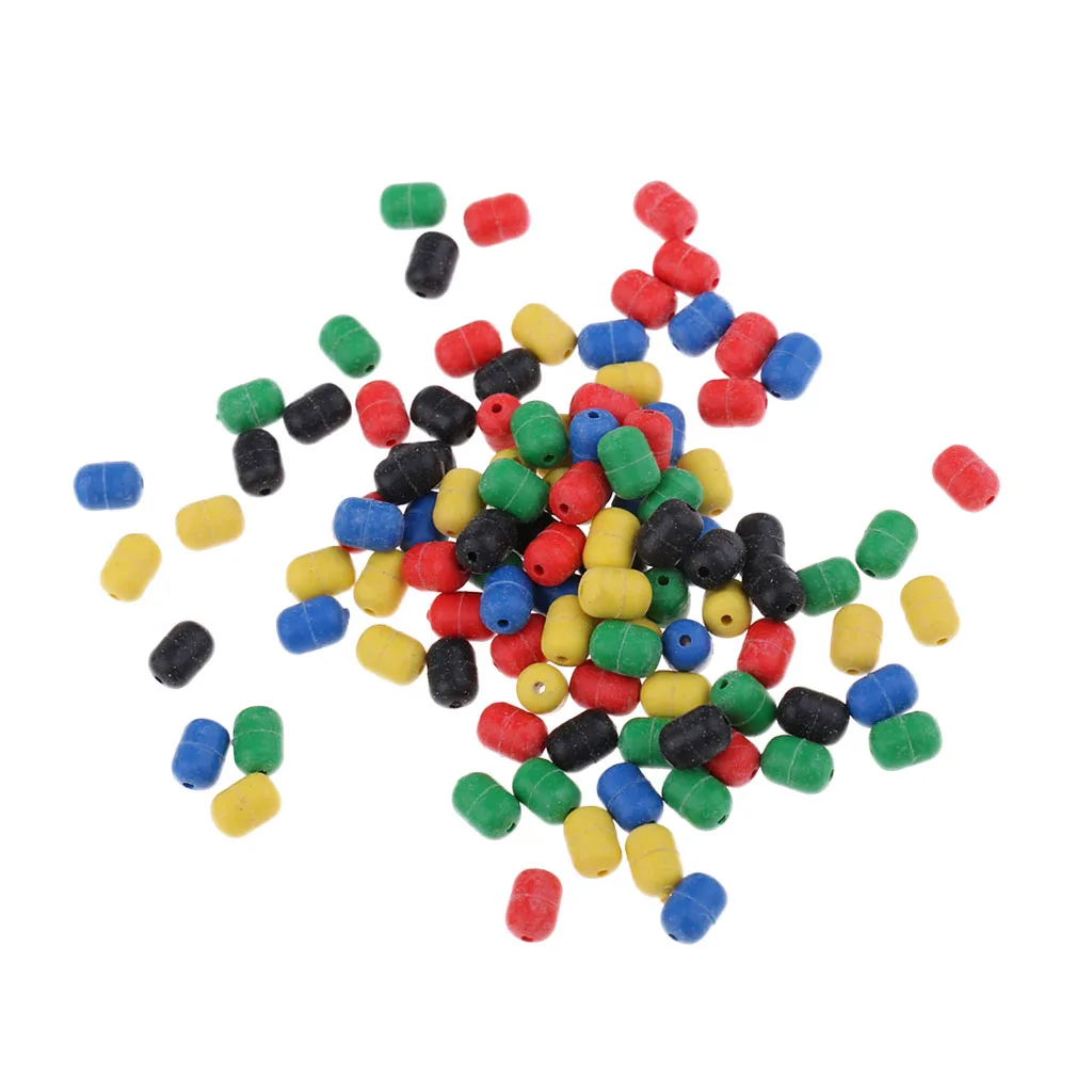 100 шт./лот мягкие бусины для ловли карпа плавающие морской рыбалки снасти