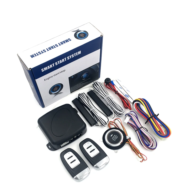 Автомобильная сигнализация кнопка запуска и остановки двигателя система