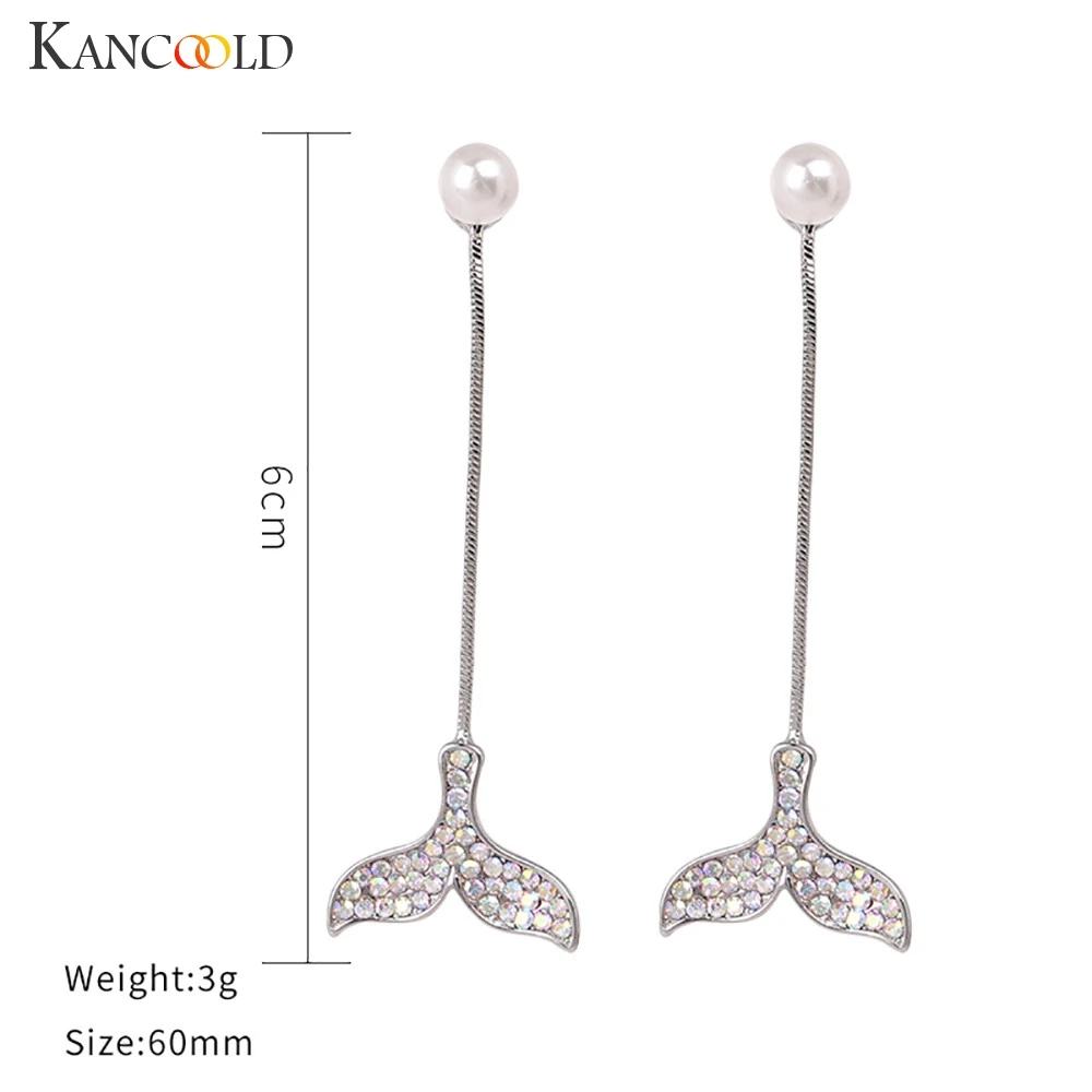 Женские длинные серьги-гвоздики из стерлингового серебра 2019 | Тематическая