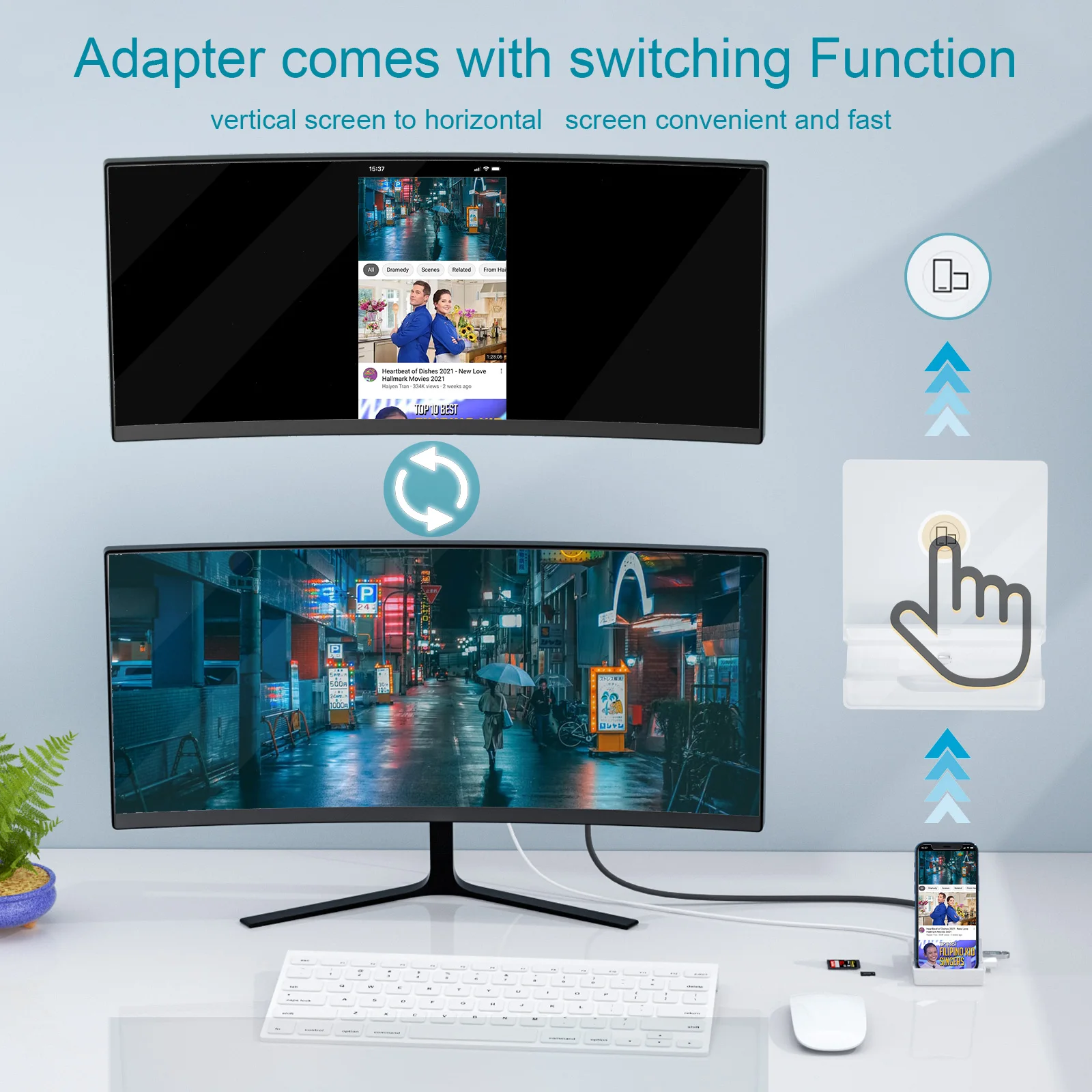 Адаптер Lighting для OTG-кардридера док-станция USB разъем HDMI-совместимый 4K цифровой