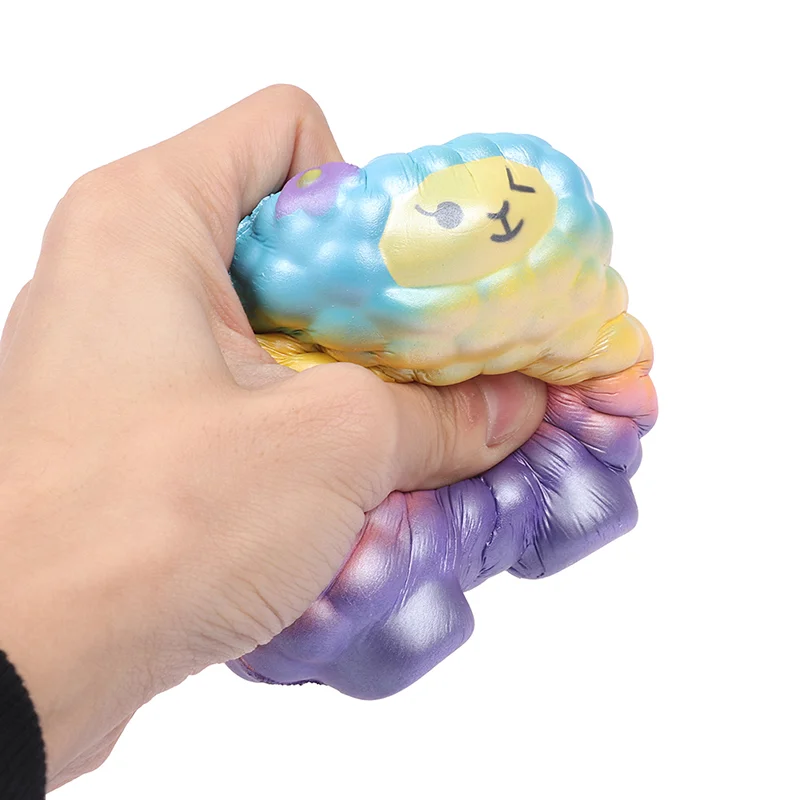 Милая галактика огромная овечка Альпака мягкая медленно восстанавливающая