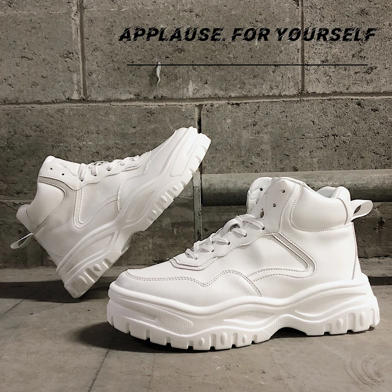 

Men's sports shoes autumn/winter new style all-match trend men's casual shoes men's high-top shoes sports shoes fashion men